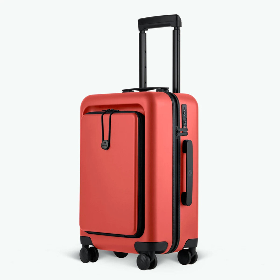 maleta rígida lhr - bolsillo liso